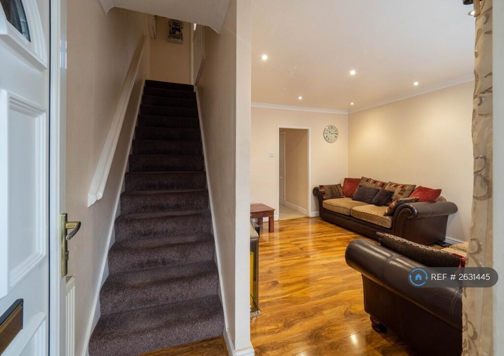 Living Room And Stairs 