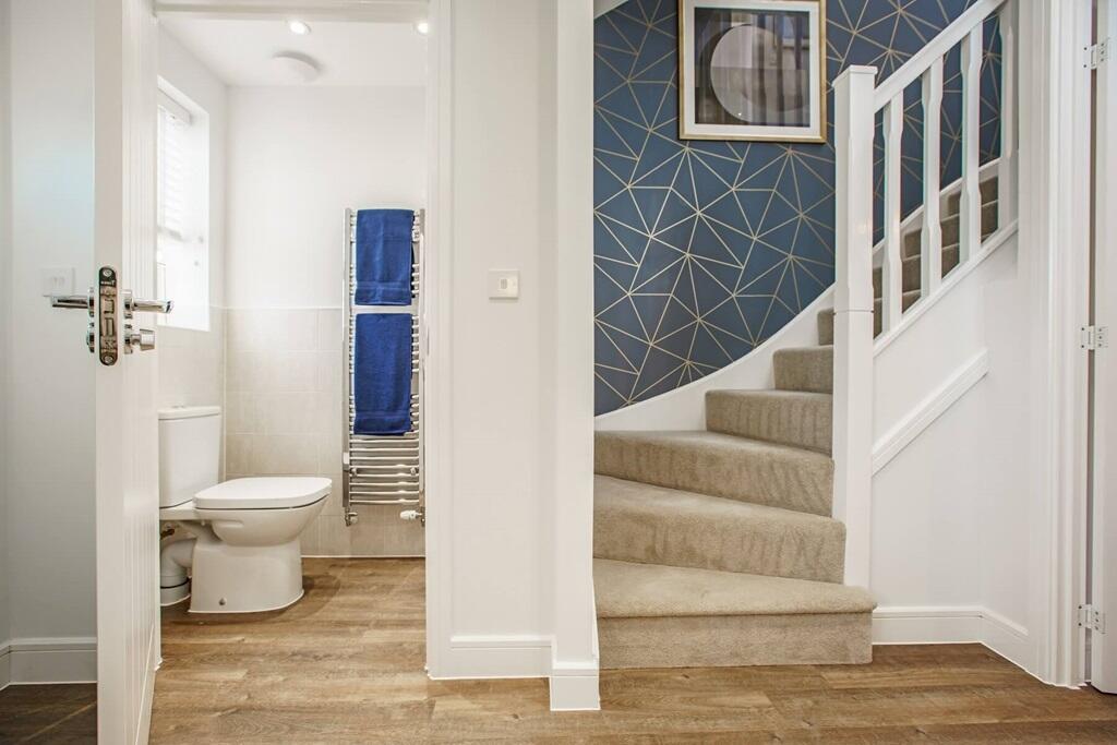 A welcoming entrance hallway