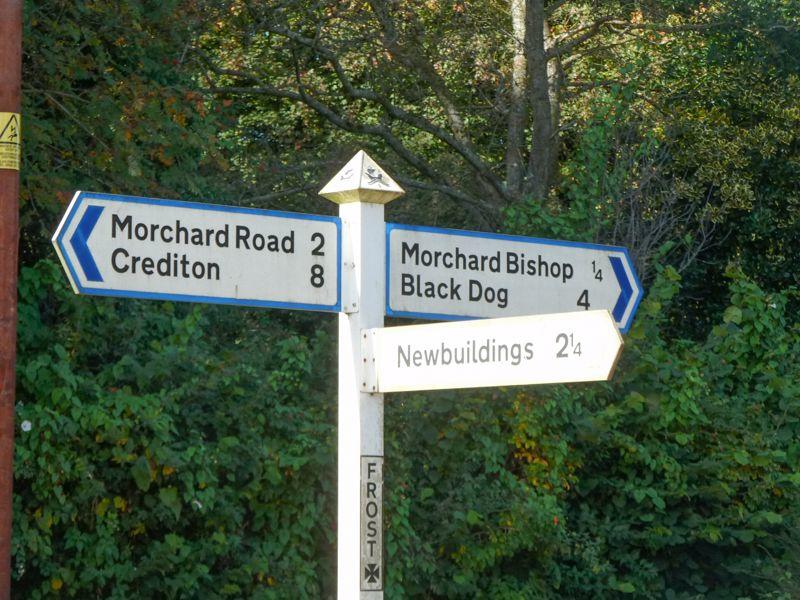 Area signpost