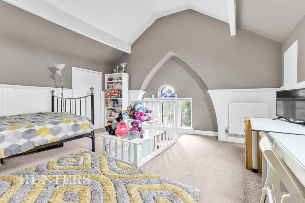 Attic bedroom