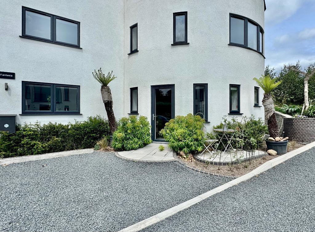 Parking and terrace
