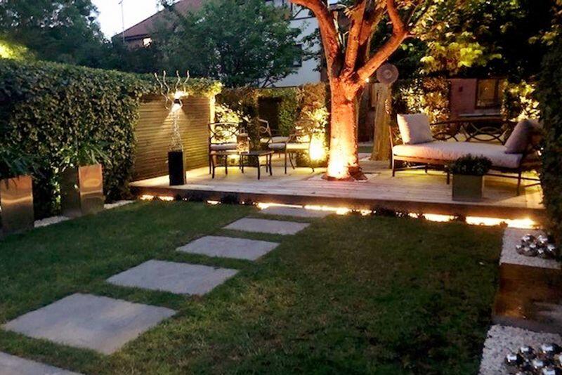 Garden at Night