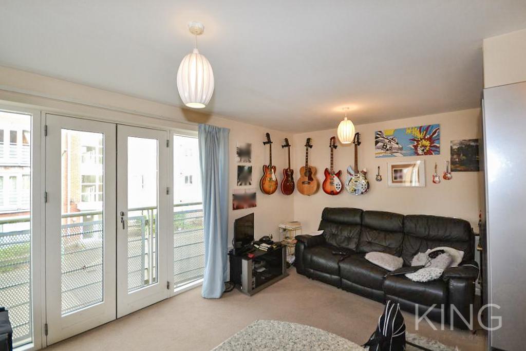 Open plan kitchen/living area