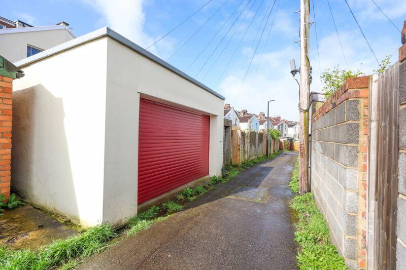 Garage rear lane access