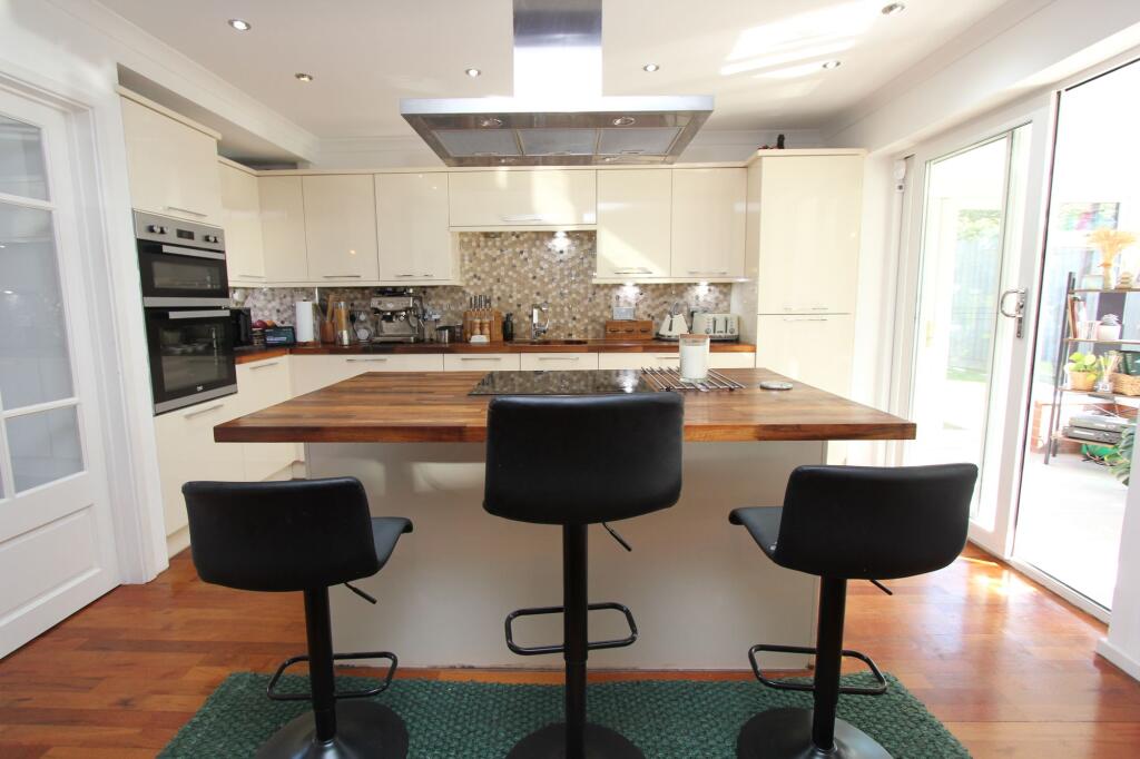 Kitchen Open To Living Space
