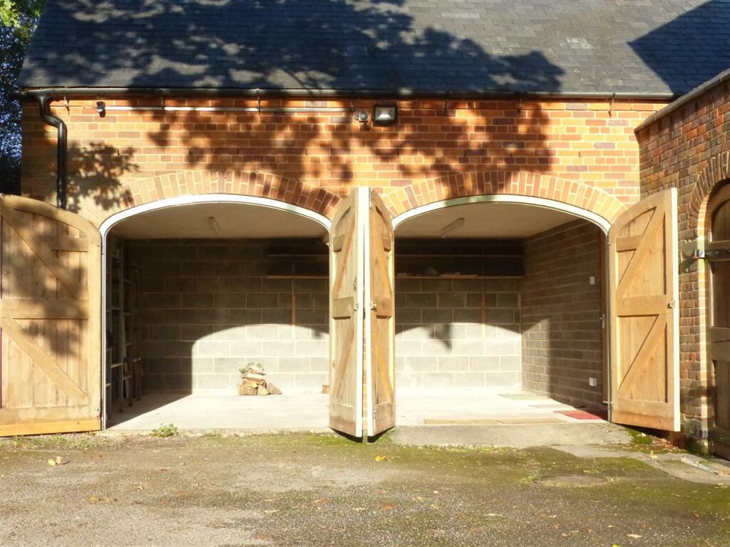 Double garage