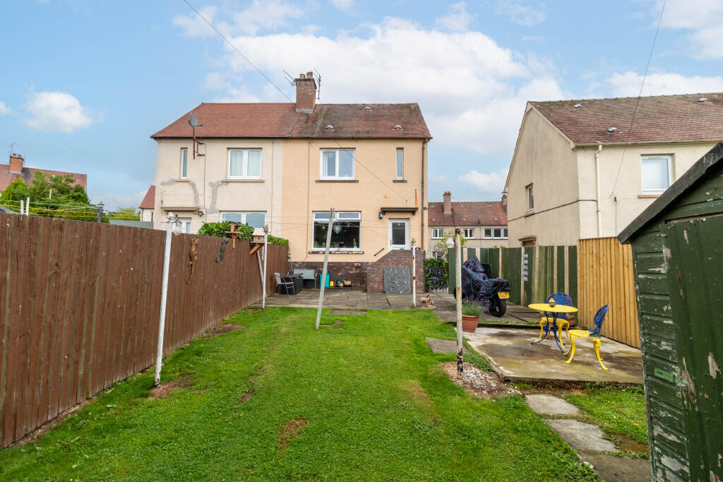Rear Garden/Rear Elevation
