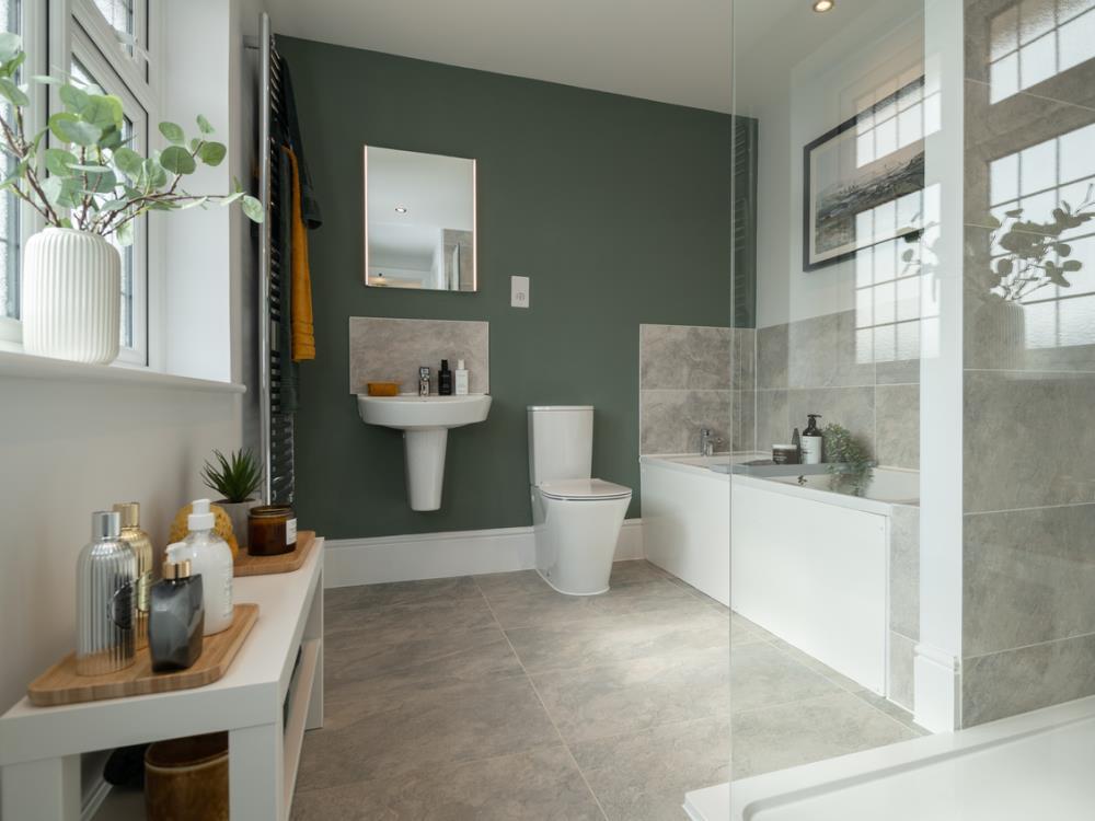 Main bedroom en suite of the Leamington Lifestyle, a 3 bedroom house