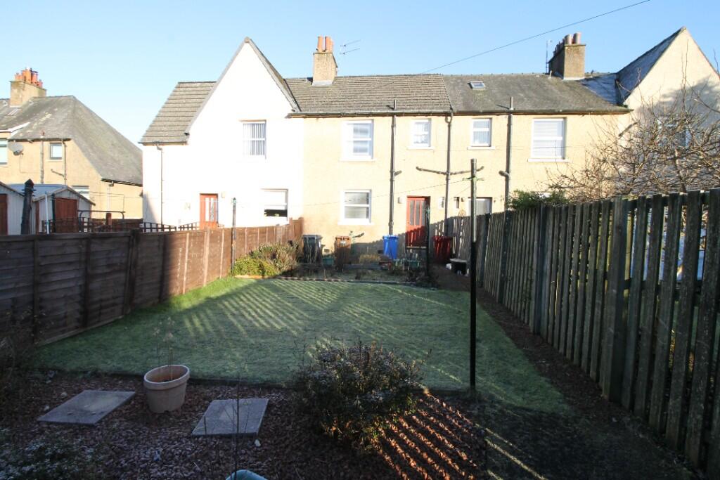 Rear of property