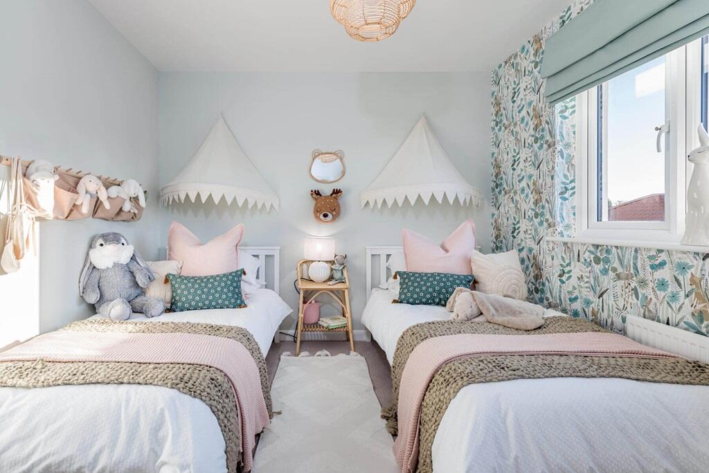 Bedroom 4 has space for 2 single beds or a double bed