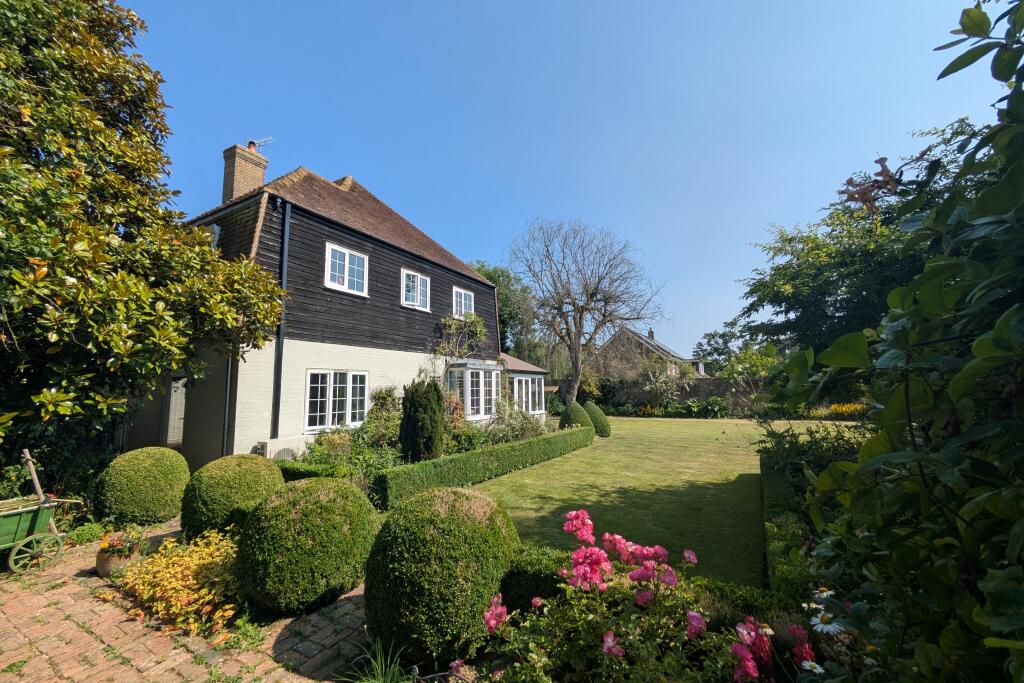 rear of house