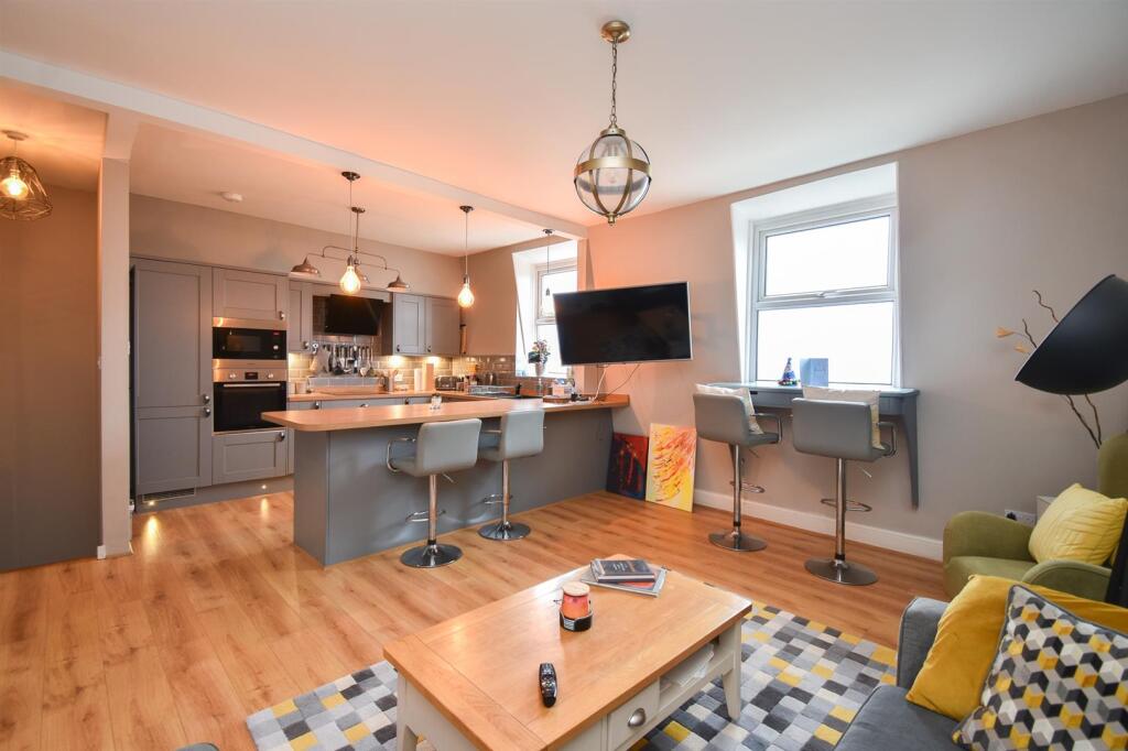 Open plan living space