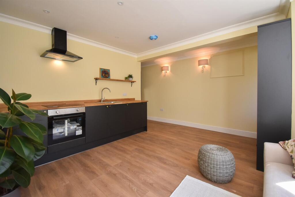 Open plan living space