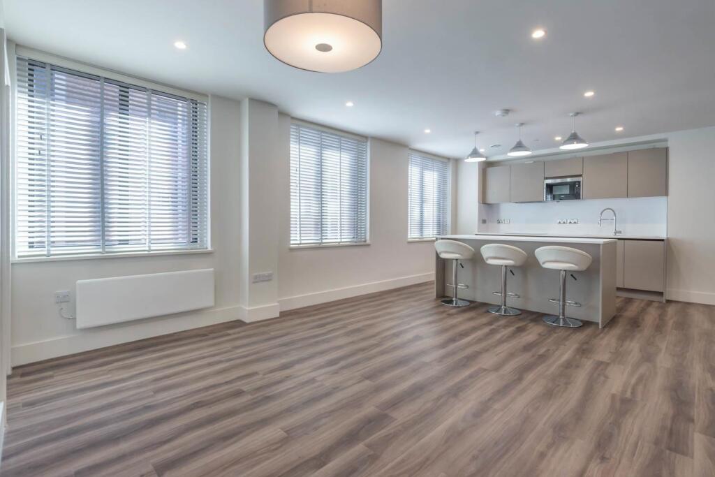 Open plan living area