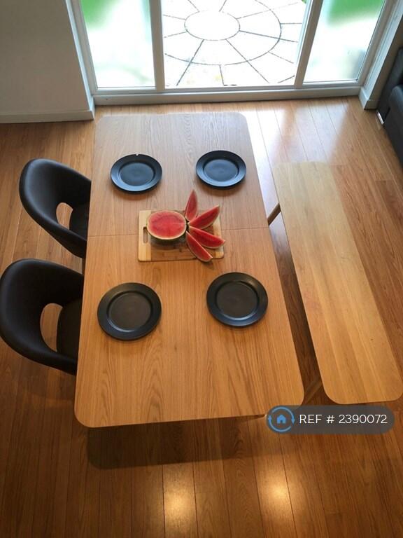 Dining Table + Bench Inc (Not In Video Tour)