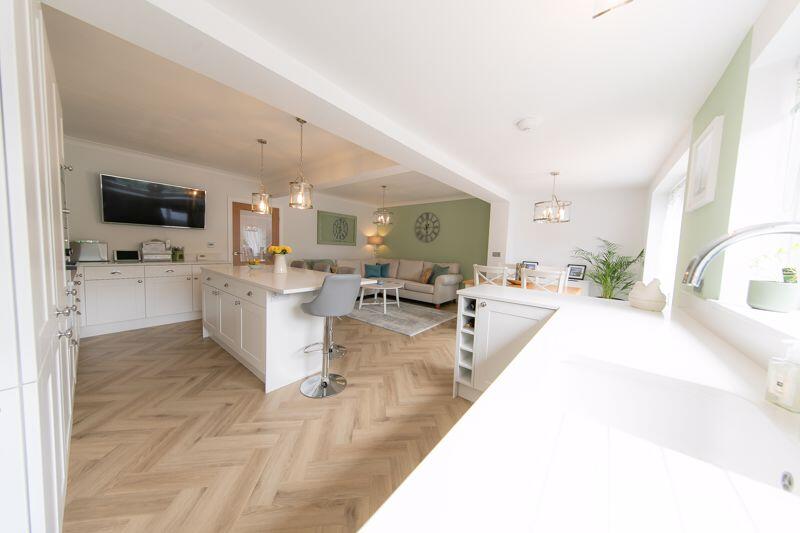 Open plan family room