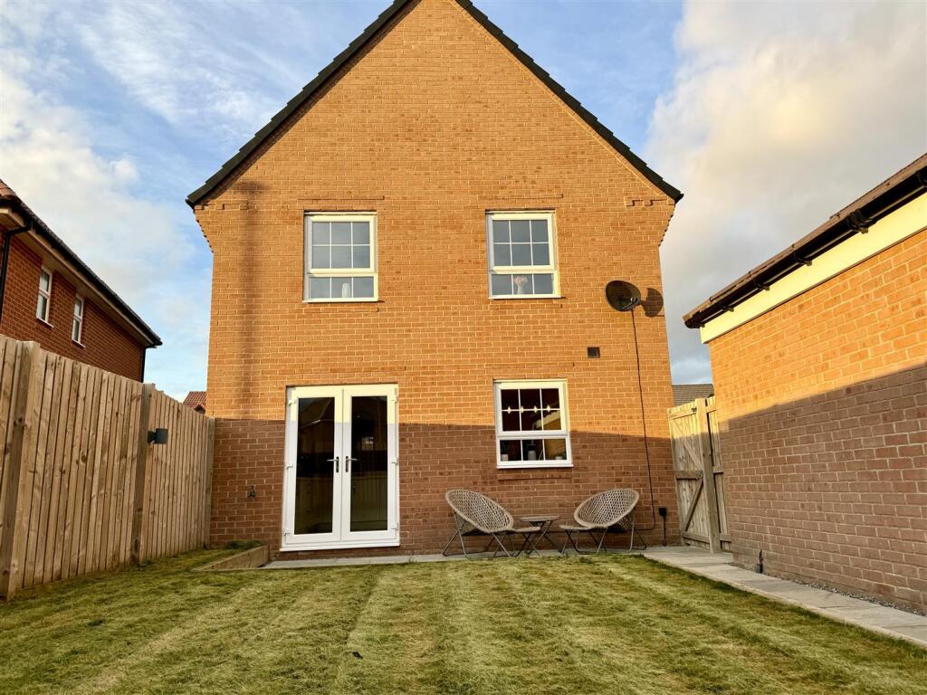 Rear garden