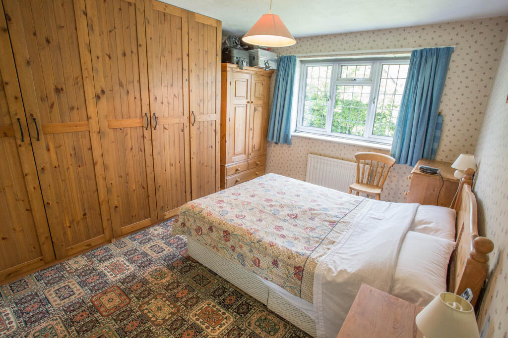Bedroom 1 with wardrobes