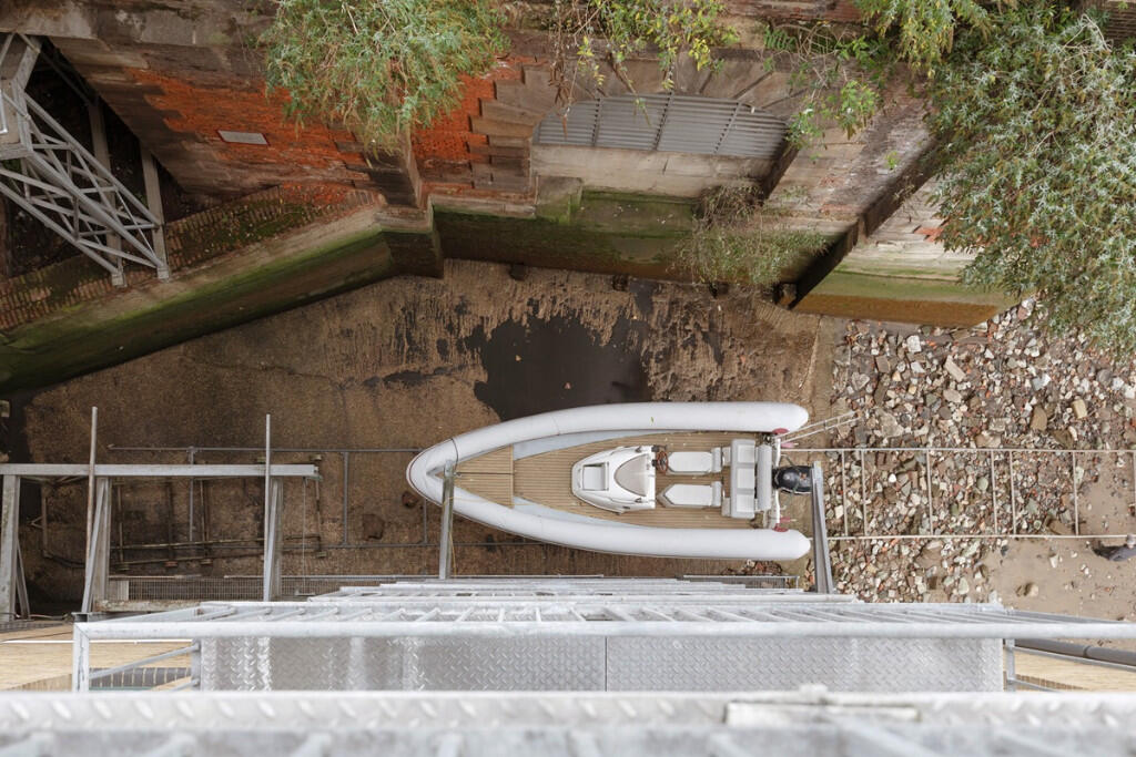 Shared Boat Davit