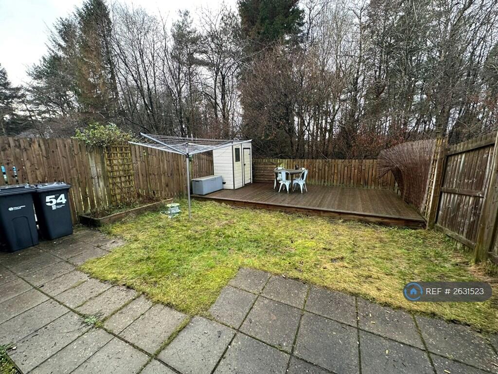 Back Garden, With Garden Shed
