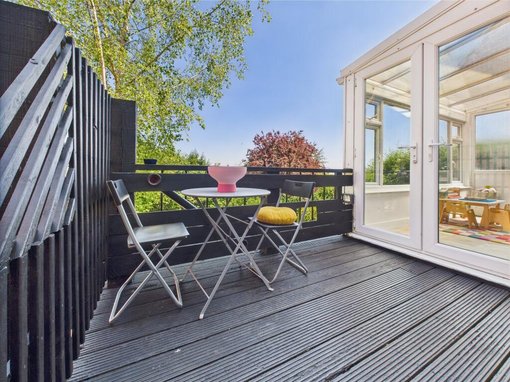 Raised Terrace and Conservatory