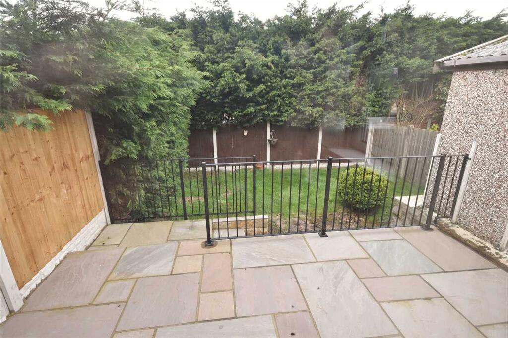Rear garden
