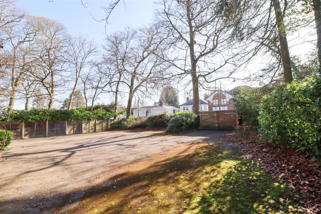 Driveway With Gated Access