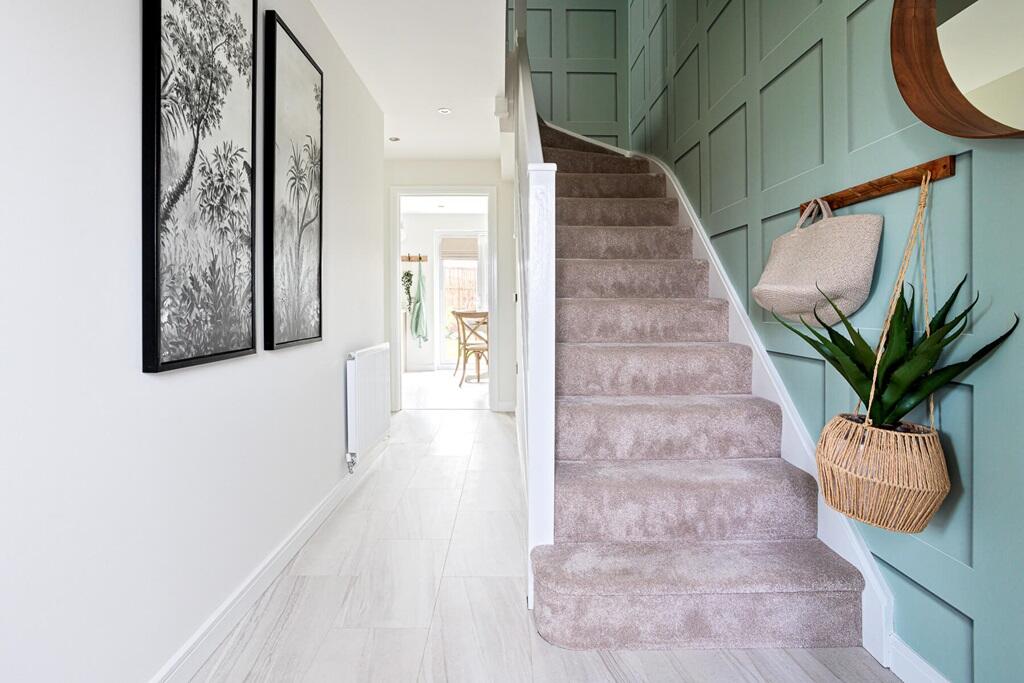 The Blair has a bright and welcoming hallway