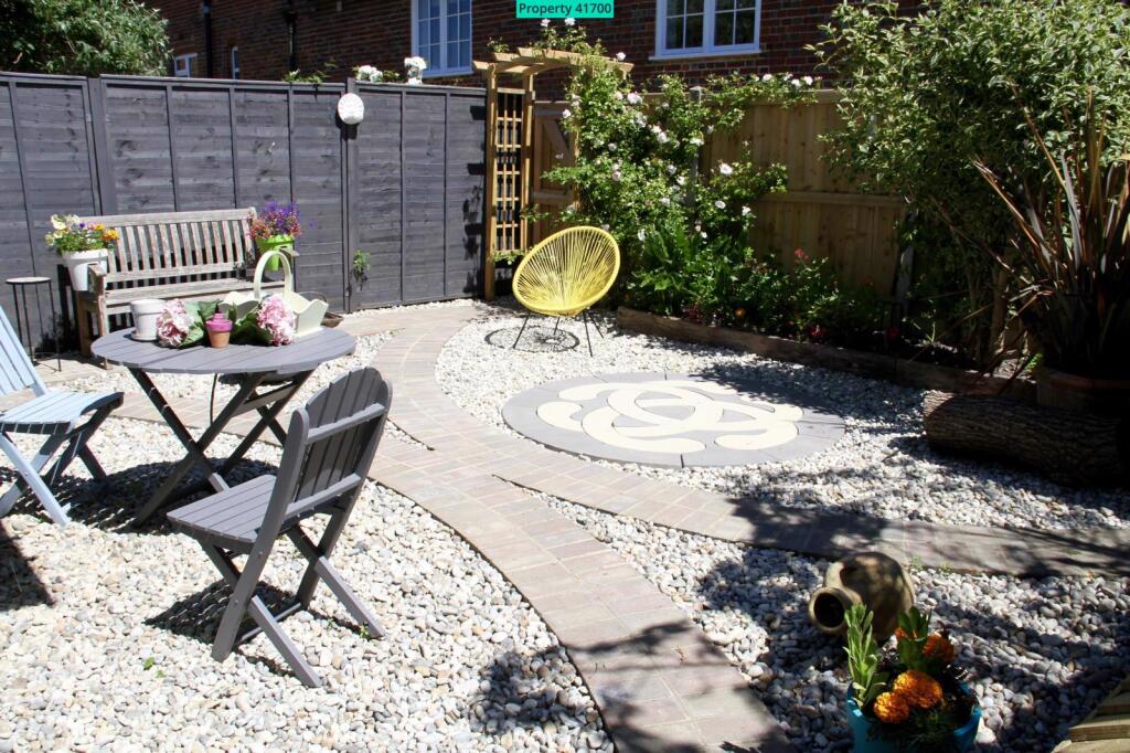 Sunny south facing low maintenance garden