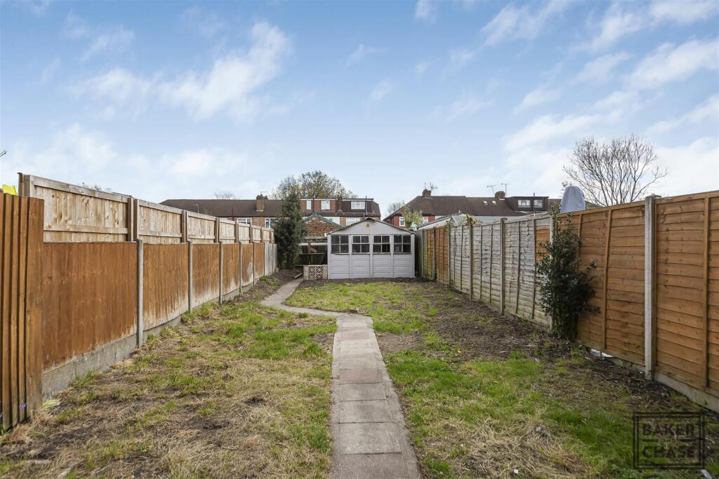 Rear Garden ( East Facing)