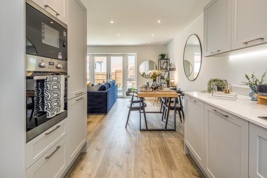 Hartley Acres, Show Home Kitchen and