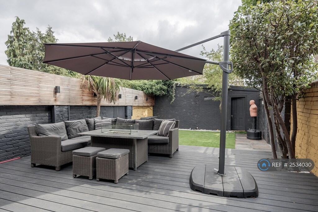 Deck With Garden Sofa 