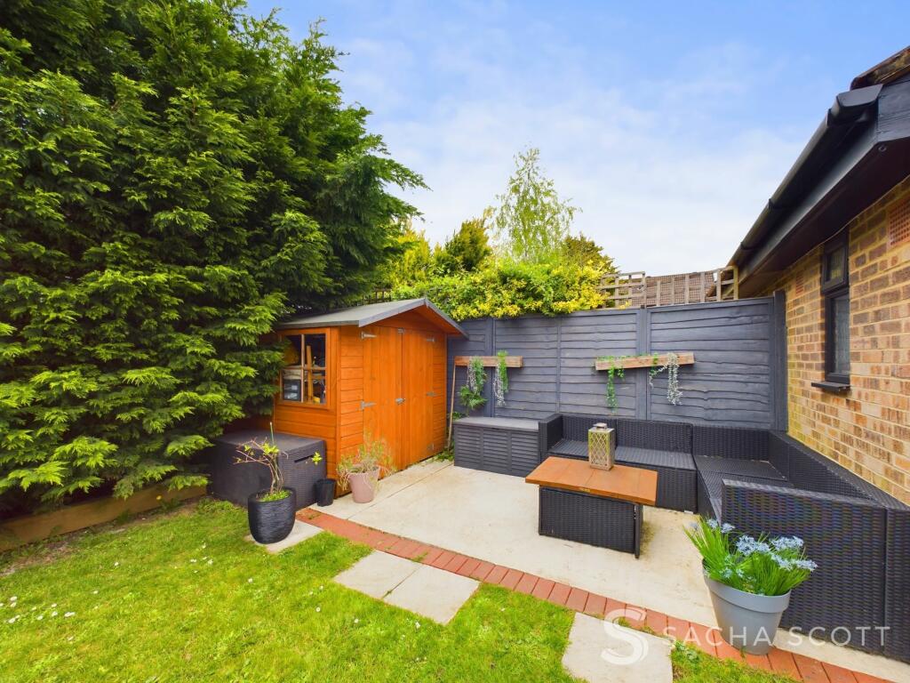 Shed &amp; Entertaining Area