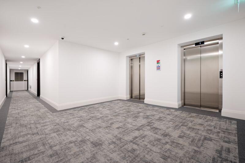 Communal Landing with Lifts