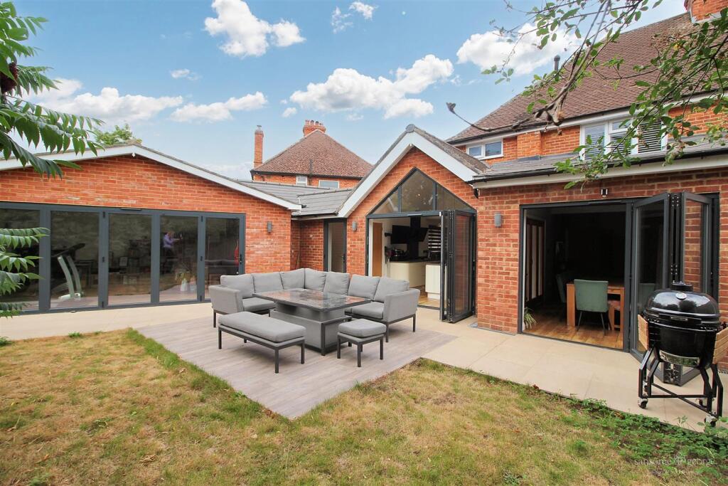 Patio &amp; Rear of  Property