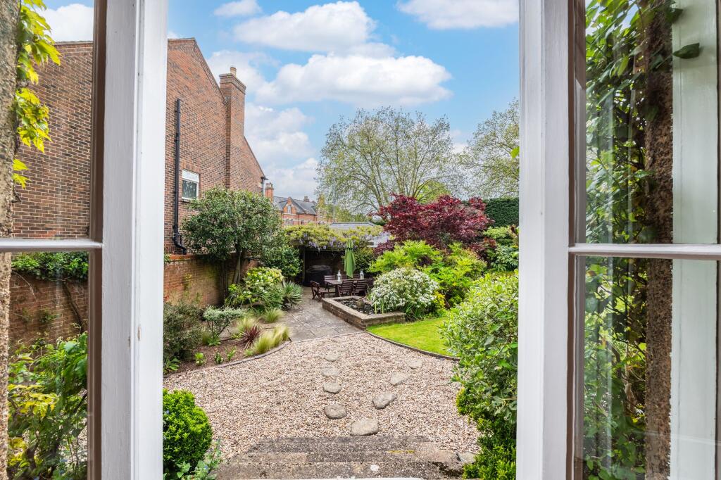 View out from dining room