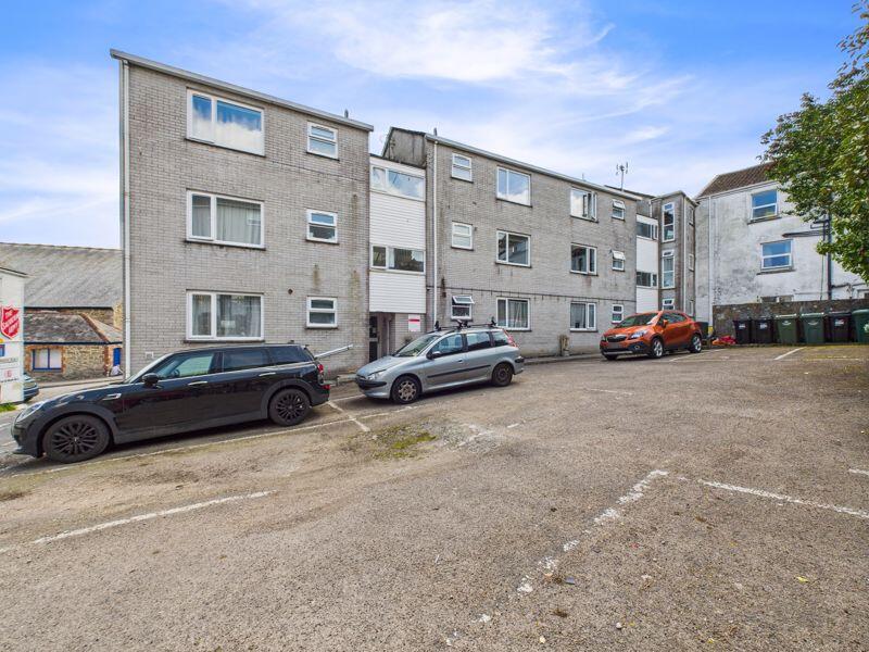 rear elevation and parking