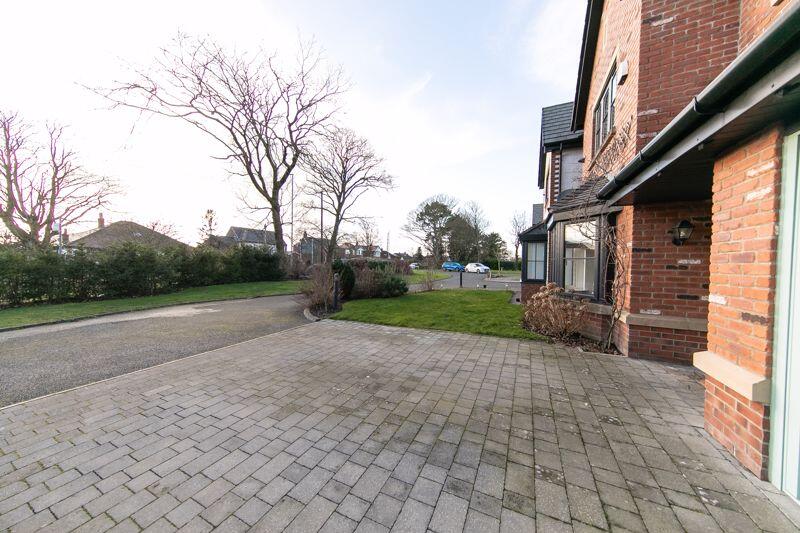 Driveway and front garden