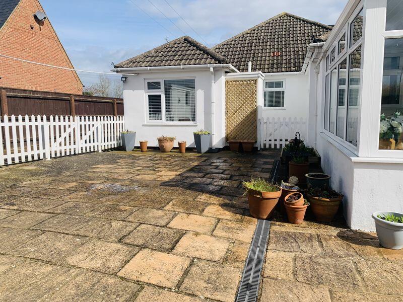 Further patio terrace area