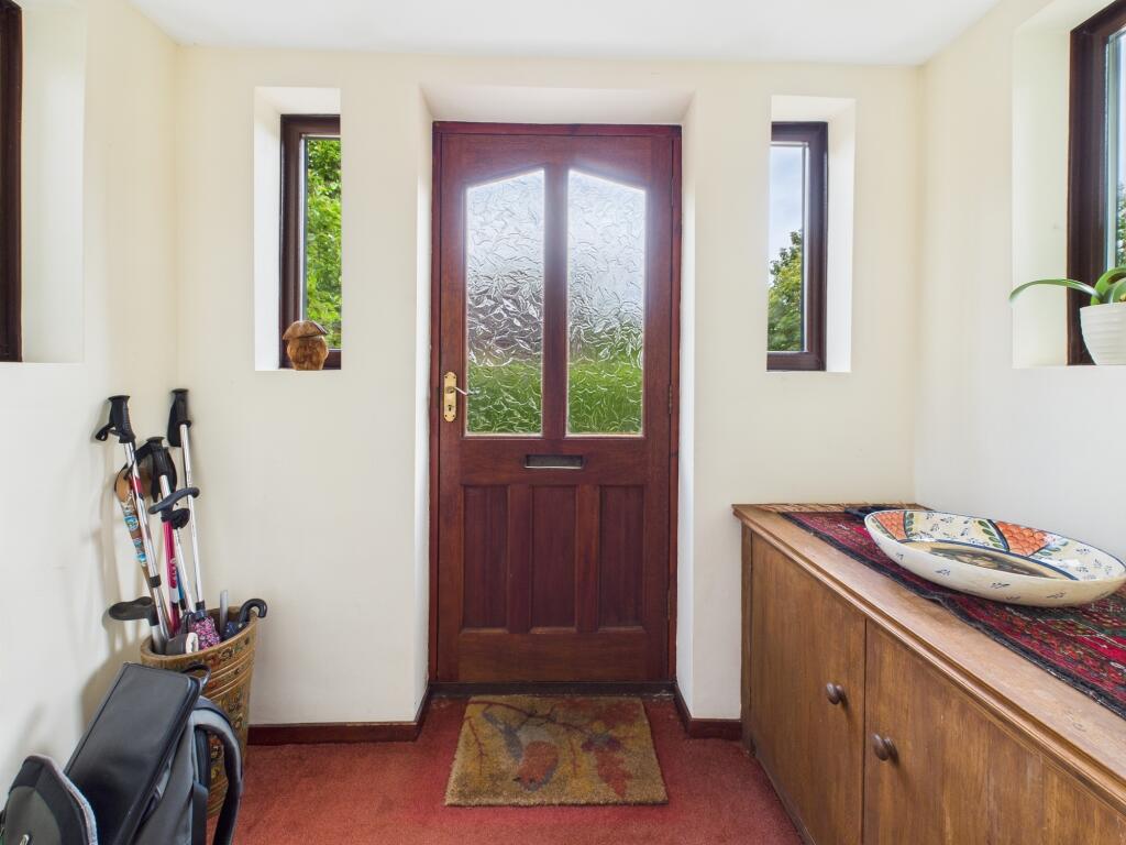 enclosed front porch