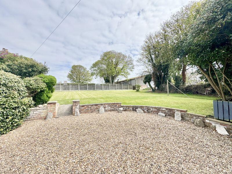 Rear garden view