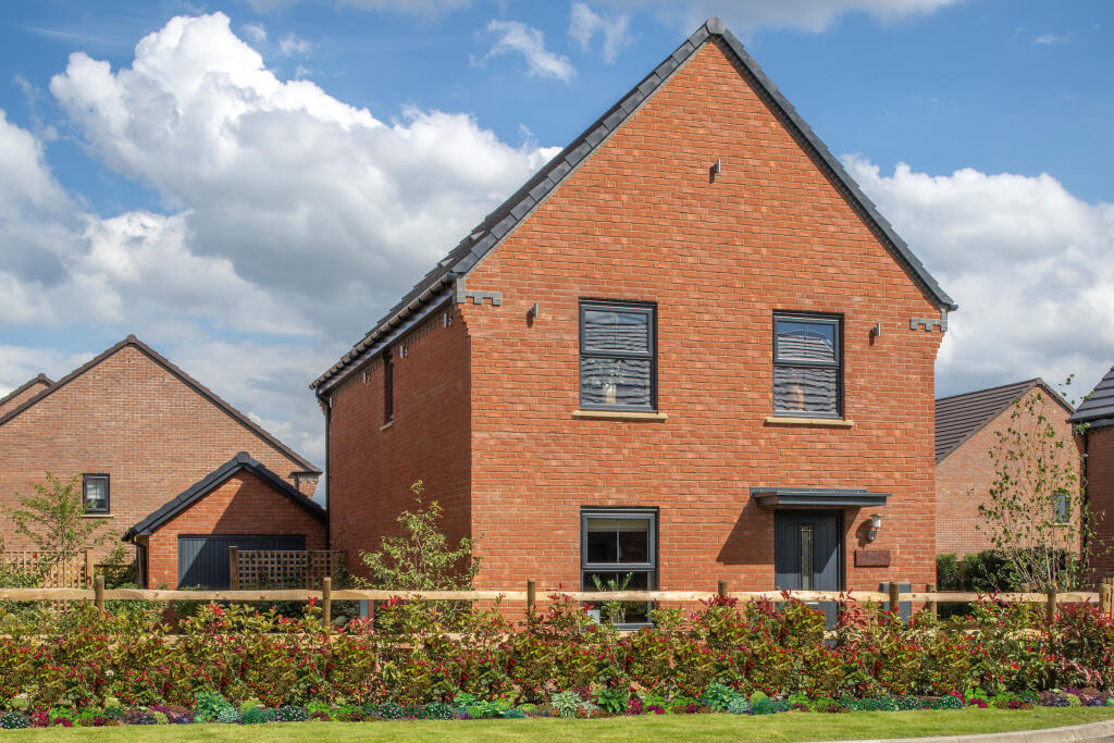 Outside view of The Hanbury at Orchards Rise 4 bedroom home