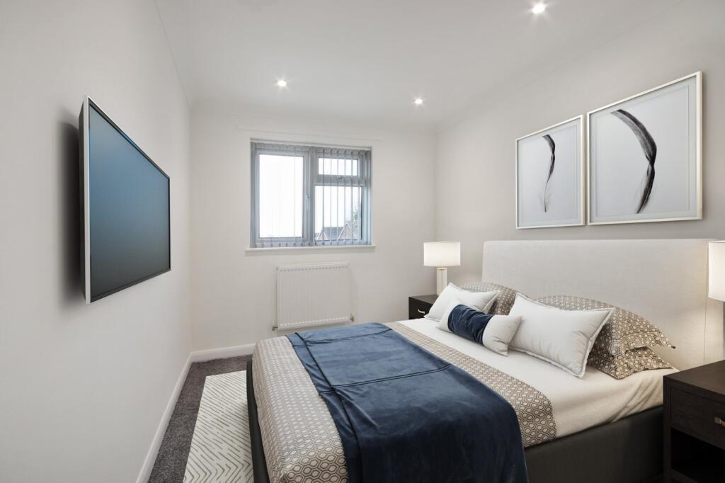 Bedroom Three Staged