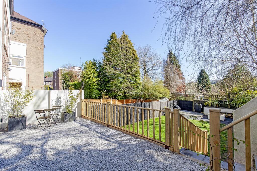 Rear garden