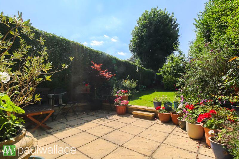 West Facing Rear Garden