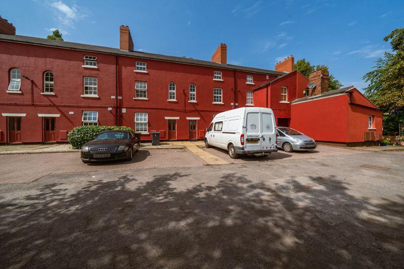 REAR ELEVATION &amp; PARKING SPACE