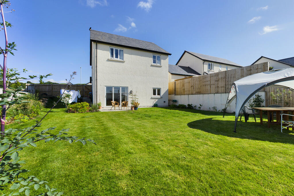 Rear of Property ...