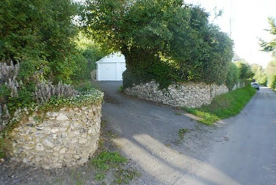 Flint Wall Entrance