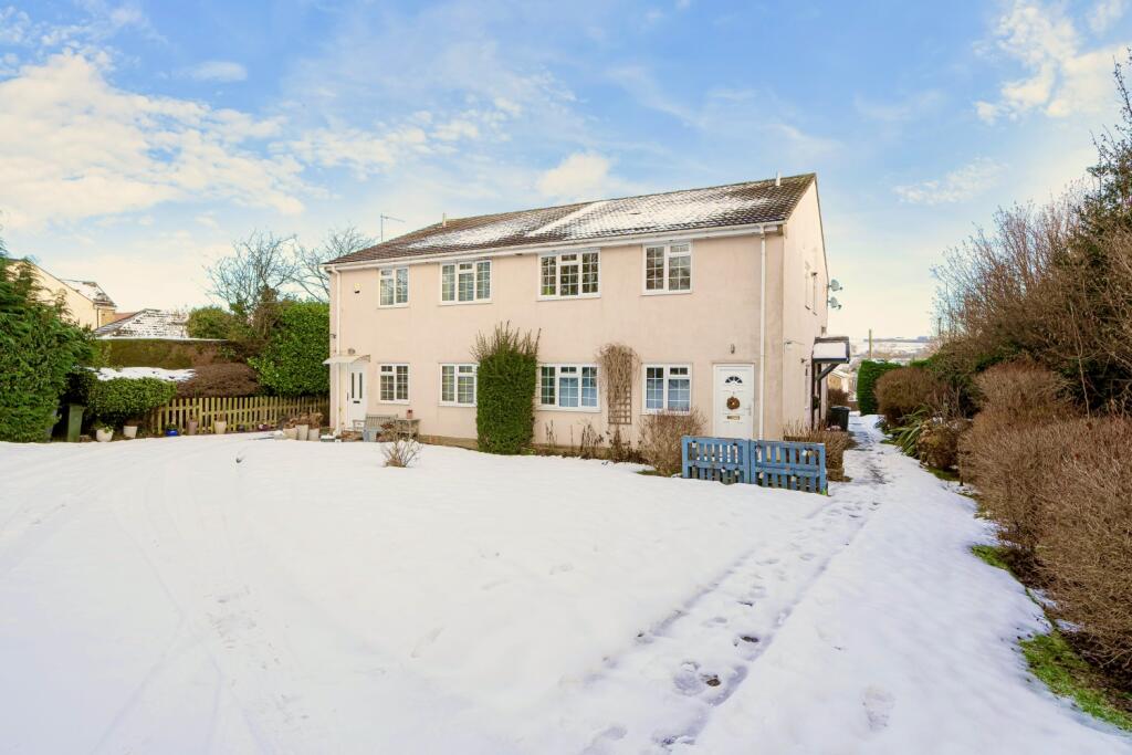 Rear of property