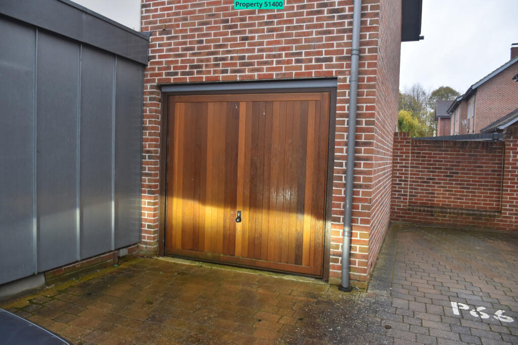 Covered Garage and Driveway